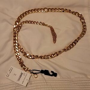 Gold chain Belt